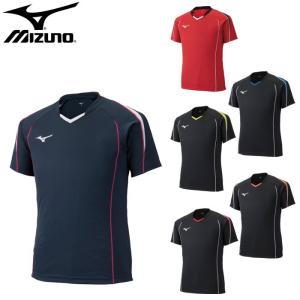 ミズノ mizuno ゲームシャツ メンズ レディース ジュニア バレー バレーボール ゲームウェア 半袖 シャツ トレーニング プラクティスシャツ V2MA9087