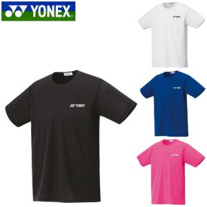 ヨネックス yonex ウェア シャツ ドライ 速乾 半袖 シャツ メンズ レディース ウィメンズ 丸首 プラクティス 練習 バドミントン テニス ソフトテニス 16500
