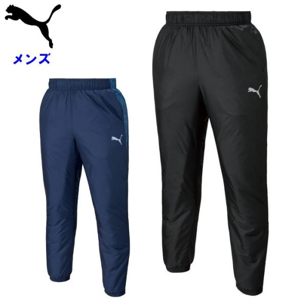 爆買 プーマ メンズ ウインドブレーカーパンツ サッカー フットサル 中綿 ロングパンツ スポーツウ...