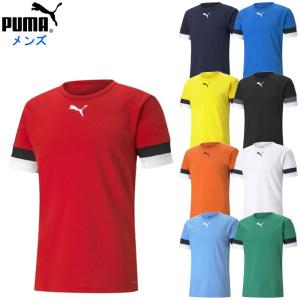 PUMA（プーマ） 爆買 TEAMLIGA ストライプ ゲームシャツ サッカー