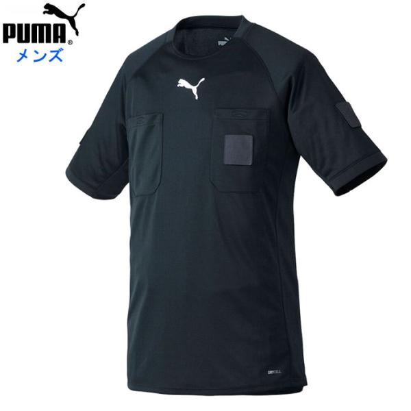 爆買 PUMA プーマ SS レフリーシャツ サッカー フットサル メンズ 審判 ウェア 審判着 半...