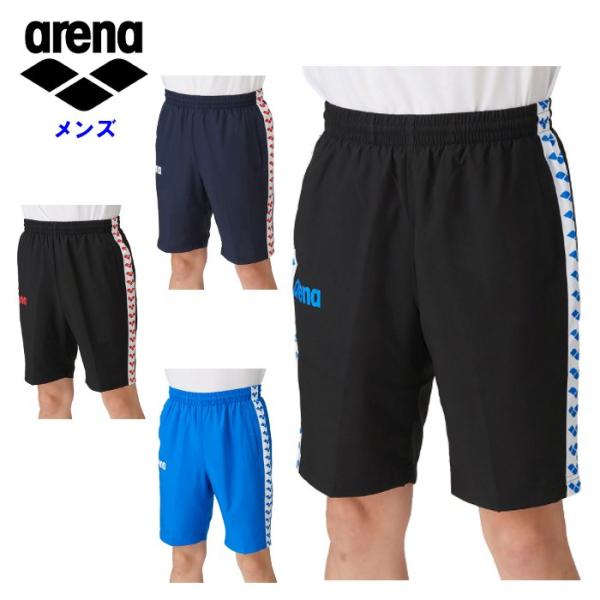 アリーナ メンズ ハーフパンツ レディース 男女兼用 水泳 スイム クラブ 部活 練習 練習着 チー...