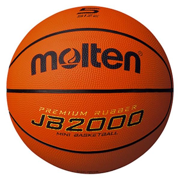 モルテン バスケットボール JB2000（5号球）ゴム製 小学校 小学生用 ミニバス molten ...