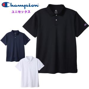 チャンピオン ユニセックス ポロシャツ メンズ レディース Tシャツ 半袖 カジュアル トレーニングウェア 運動 スポーツ Champion C3XS396｜fun