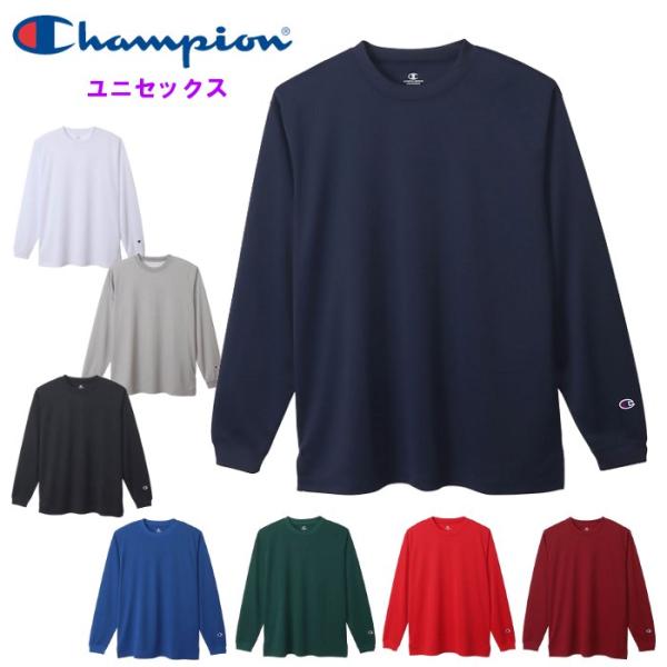 爆買 チャンピオン ユニセックス ロングスリーブTシャツ メンズ レディース 長袖 普段着 運動 ス...