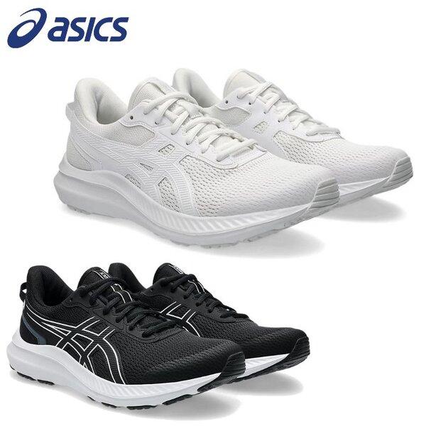 アシックス メンズ ランニングシューズ JOLT 5 4E相当の幅広 白靴 学校 中学校 通学 学生...