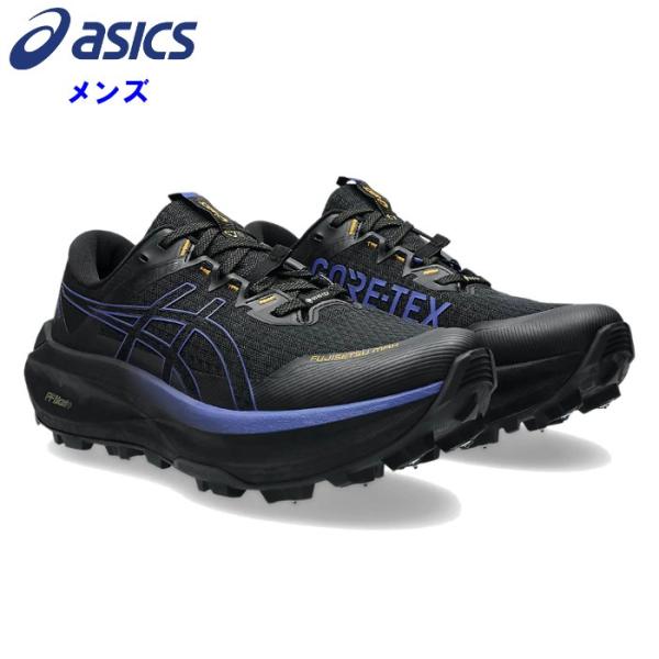 爆買 アシックス メンズ トレイルランニングシューズ FUJISETSU MAX GTX 雪上用 ス...