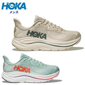 爆買 ホカ メンズ ランニングシューズ クリフトン 10 マラソン 長距離 ジョギング 運動靴 厚底 スポーツ トレーニング ベージュ HOKA 1162030