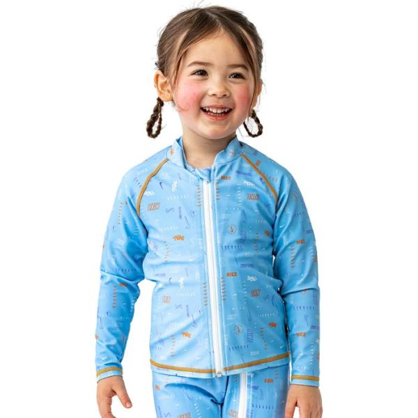 ナイキ ガールズ ラッシュガード 水着 長袖 スイムウェア スイミング 日焼け防止 UVカット 水遊...