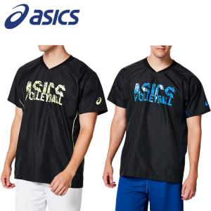 asics アシックス　バレーボール　シャツ　L ASICS（アシックス） メンズ レディス バレーボール 半袖Tシャツ 半袖