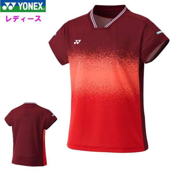 爆買 ヨネックス レディース ゲームシャツ 半袖シャツ Tシャツ テニス ソフトテニス バドミントン...