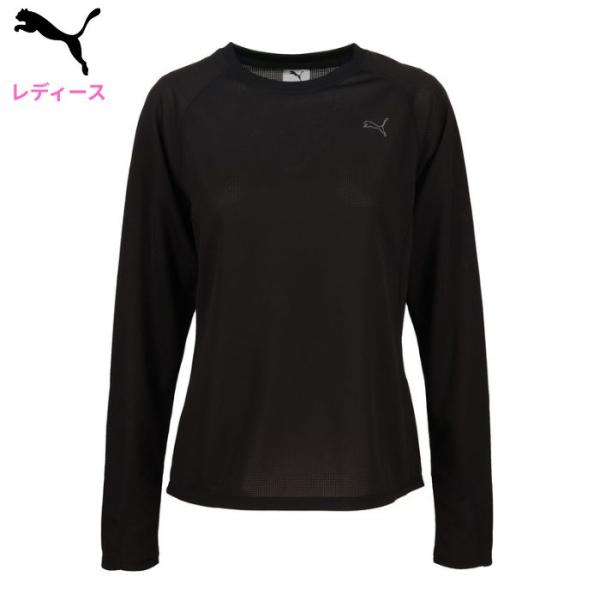 プーマ レディース 長袖Tシャツ 女性 ランニング マラソン ジョギング スポーツウェア トレーニン...