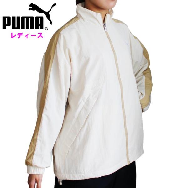 プーマ puma　ウーブンジャケット レディース ジャケット アウター 防寒 ランニング サッカー ...