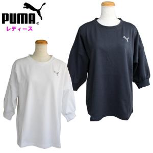 プーマ レディース Tシャツ 半袖 シャツ トップス カジュアルウェア 普段着 おしゃれ MOTION MX puma 680717｜fun