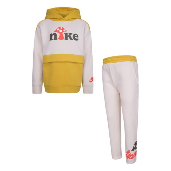 ナイキ キッズ 上下セット スウェット パーカー トレーナー 長袖 セットアップ 子供服 男の子 女...