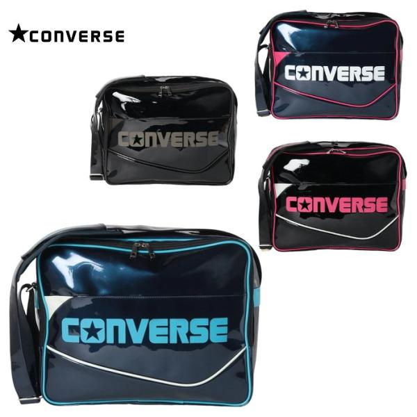 爆買 コンバース エナメルショルダー エナメルバッグ ショルダーバッグ スポーツバッグ CONVER...