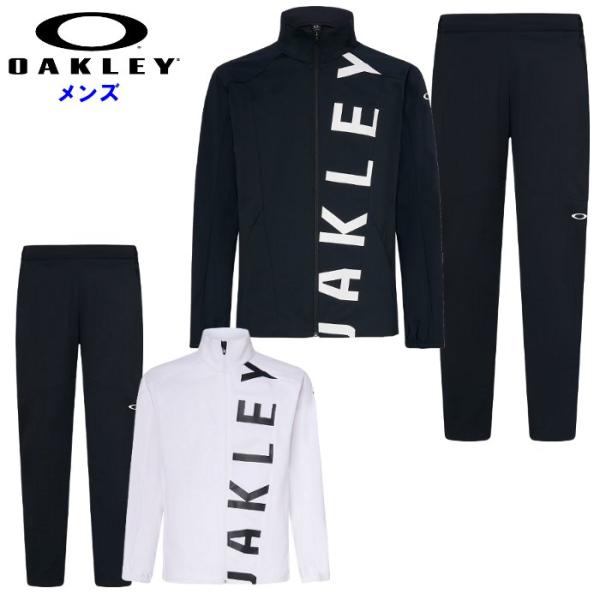 爆買 オークリー メンズ ジャージ 上下セット ジャケット ロングパンツ セットアップ スポーツ ト...