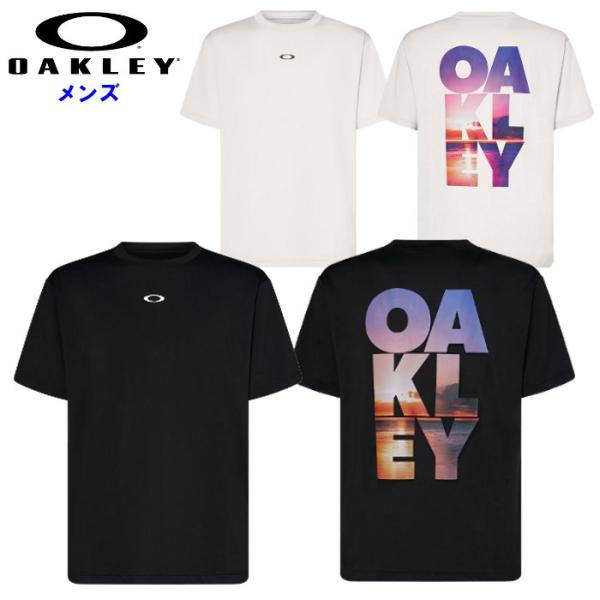 爆買 オークリー メンズ Tシャツ 半袖 普段着 スポーツウェア トレーニング 運動 吸汗 速乾 4...
