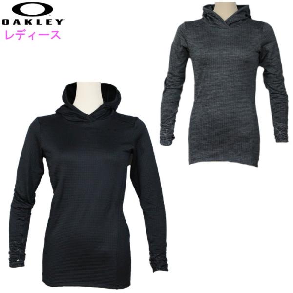 爆買 オークリー レディース パーカー 長袖 シャツ スポーツウェア 運動 トレーニングウェア スト...