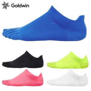 ゴールドウィン 5本指 アーチサポートショートソックス c3fit 靴下 マラソン ランニング 陸上 メンズ レディース Goldwin GC23302｜ファンスポーツ