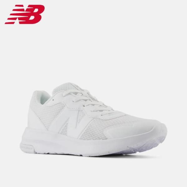 ニューバランス ジュニア ランニングシューズ キッズシューズ 子ども 紐靴 小学生 小学校 通学 女...