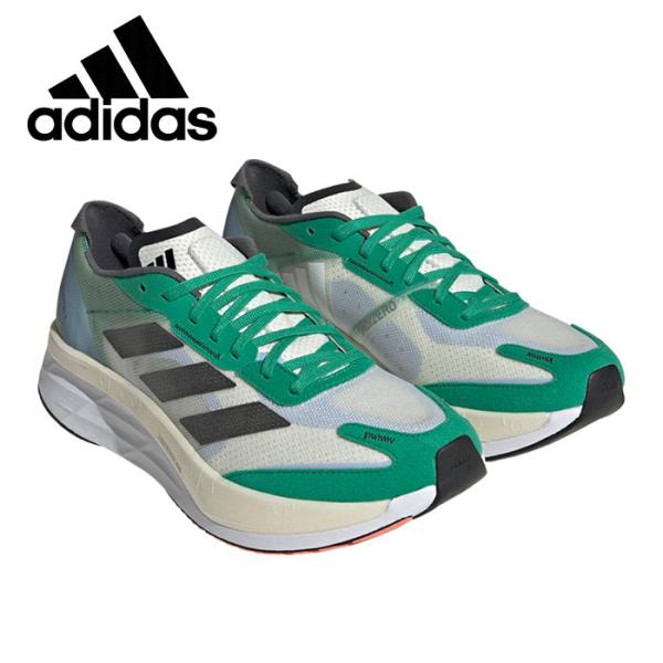 アディダス メンズ ランニングシューズ マラソン 駅伝 レーシング 中距離 長距離 ジョギング スポ...