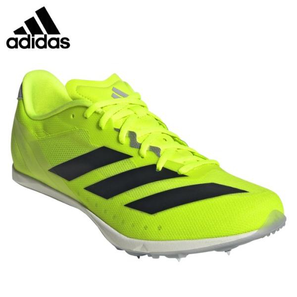 アディダス メンズ 陸上スパイク アディゼロ ディスタンススター シューズ トラック 部活 陸上競技...