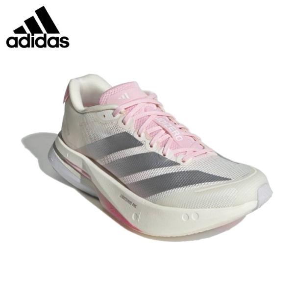 アディダス レディース ランニングシューズ アディゼロ ボストン13 マラソン 駅伝 陸上 レーシン...