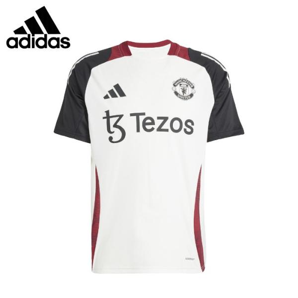 爆買 アディダス 24-25 マンチェスター・ユナイテッドFC トレーニングシャツ サッカー フット...