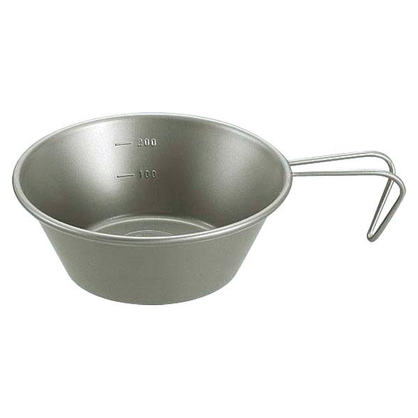 キャプテンスタッグ チタン製 シェラスタッキングカップ320ml キャンプ アウトドア レジャー 食...