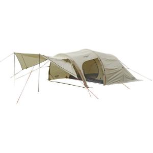 キャプテンスタッグ トレッカー ユーティリティードーム3UV カーキ キャンプ アウトドア 防災グッ...