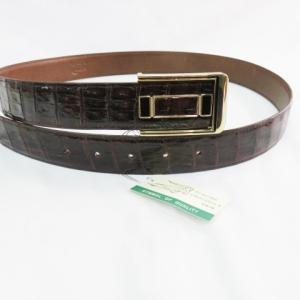 日本製 クロコダイル ベルト シャイニング ミックスカラー 【最大100cm
