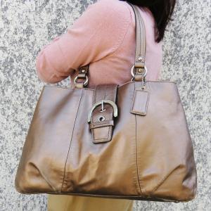 COACH（コーチ） LM 高級 2WAY ハンドバッグ ショルダーバッグ ピンク 