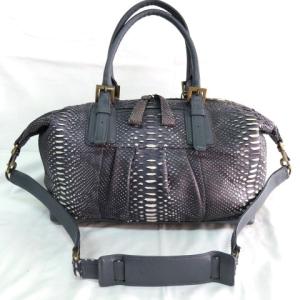 GZ 人気 本物 オーストリッチ ハンドバッグ トートバッグ 36cm 本革