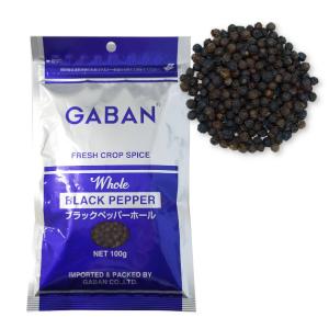 ギャバン ブラックペッパー ホール 100g X アミカネットショップyahoo 店 通販 Yahoo ショッピング