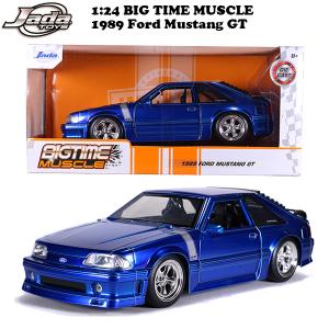 フォード マスタング gt 1989 ミニカー アメ車 1/24 ダイキャストカー JADA TOYS BTM 1989 Ford Mustang GT マッスルカー 旧車 アメリカン雑貨｜funandfunny