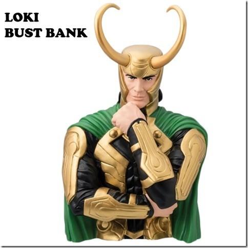 マーベル フィギュア ロキ Loki マーベル グッズ バストバンク フィギュアバンク 貯金箱 アメ...