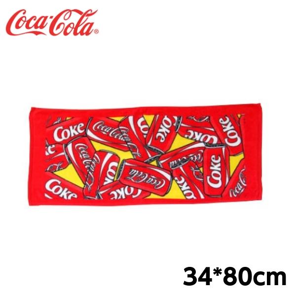 コカ・コーラ フェイスタオル カン柄 コカコーラ タオル ふわふわ アメリカン雑貨 アメリカ雑貨 お...