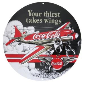 コカコーラ 看板 アメリカン雑貨 COKE DISK3 コカコーラ グッズ  アメ雑 アメリカ雑貨 ガレージ