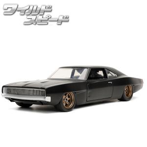 ミニカー 1/24 ワイルドスピード ダイキャストカー ドムのダッジ チャージャー ワイドボディjada toys DOM 1968 DODGE CHARGER WIDEBODY 車 アメ車｜funandfunny