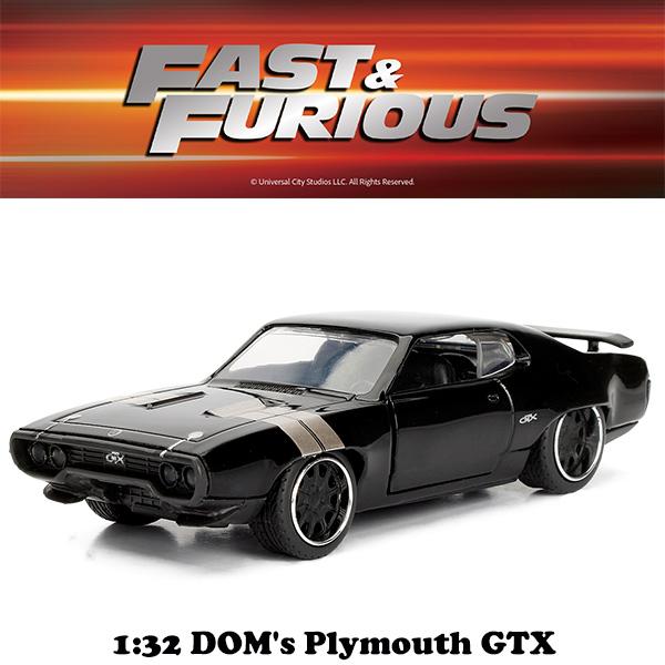 ワイルドスピード ミニカー 1/32 プリマス GTX JADA TOYS DOM&apos;s Plymou...