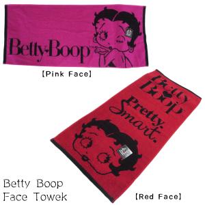 ベティちゃん タオル ベティちゃん グッズ ベティ タオル ベティブープ フェイス タオル ピンク レッド ベティーちゃん タオル ベティ ブープ 綿100％ かわいい