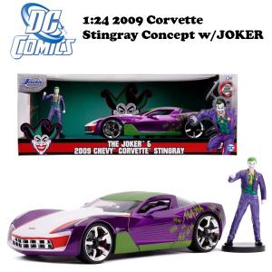Jada ミニカー 1/24 JADATOYS ハーレイクインフィギア付きのミニカー