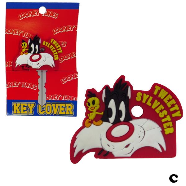 ルーニーテューンズ キーカバー C シルベスター &amp; トゥイーティー キーカバー キャラキター ロー...