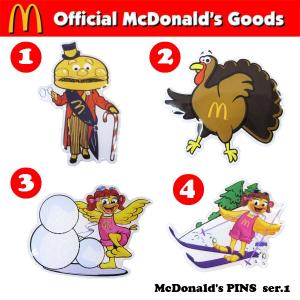 McDonald's PINS series 1【マクドナルド ピンズ】アメ雑貨｜funandfunny