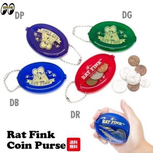 RAT FINK（ラットフィンク） 小銭入れ ラバーコインケース フェイス