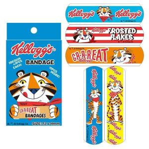 ケロッグス  絆創膏15枚入り　BANDAGE KELLOGGS ASSTキャラ―絆創膏　アメキャラ―絆創膏　ばんそうこう　バンドエイド　面白雑貨　アメリカン雑貨｜funandfunny