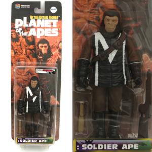 猿の惑星 フィギュア ソルジャー・エイプ アメトイ メディコムトイ PLANET OF THE APES SOLDIER APE 20世紀フォックス 映画 グッズ アメリカン雑貨 アメリカ雑貨｜funandfunny