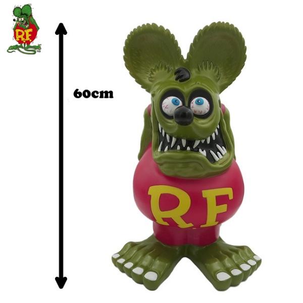 ラットフィンク ジャンボコインバンク モスクグリーン ファンコ 巨大 貯金箱 RAT FINK エド...