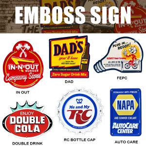 PEPSI（ペプシ） コルゲート メタルサイン PEPSI COLA BUY HERE ペプシ